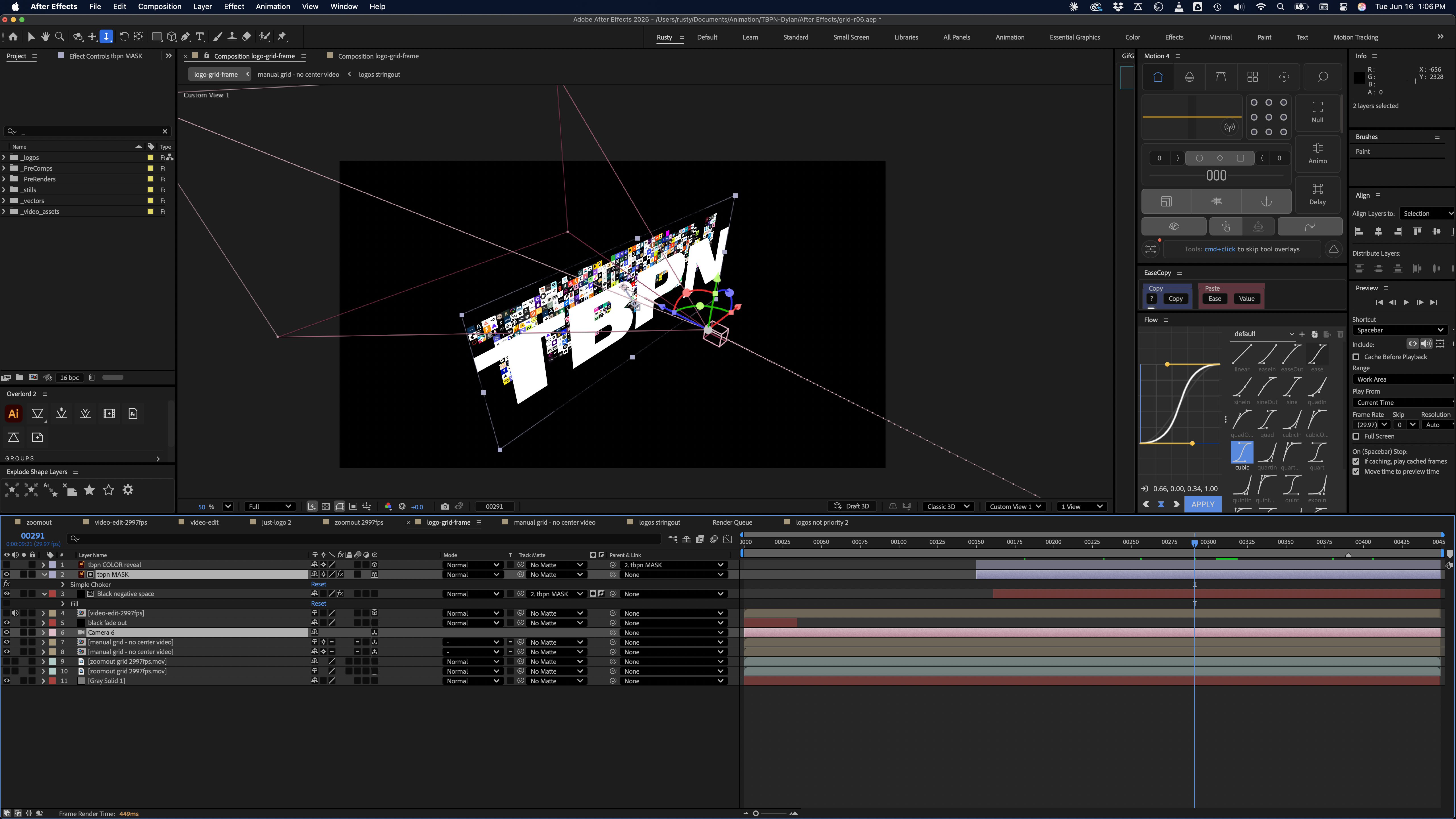 Logo Zoom-Out Grid