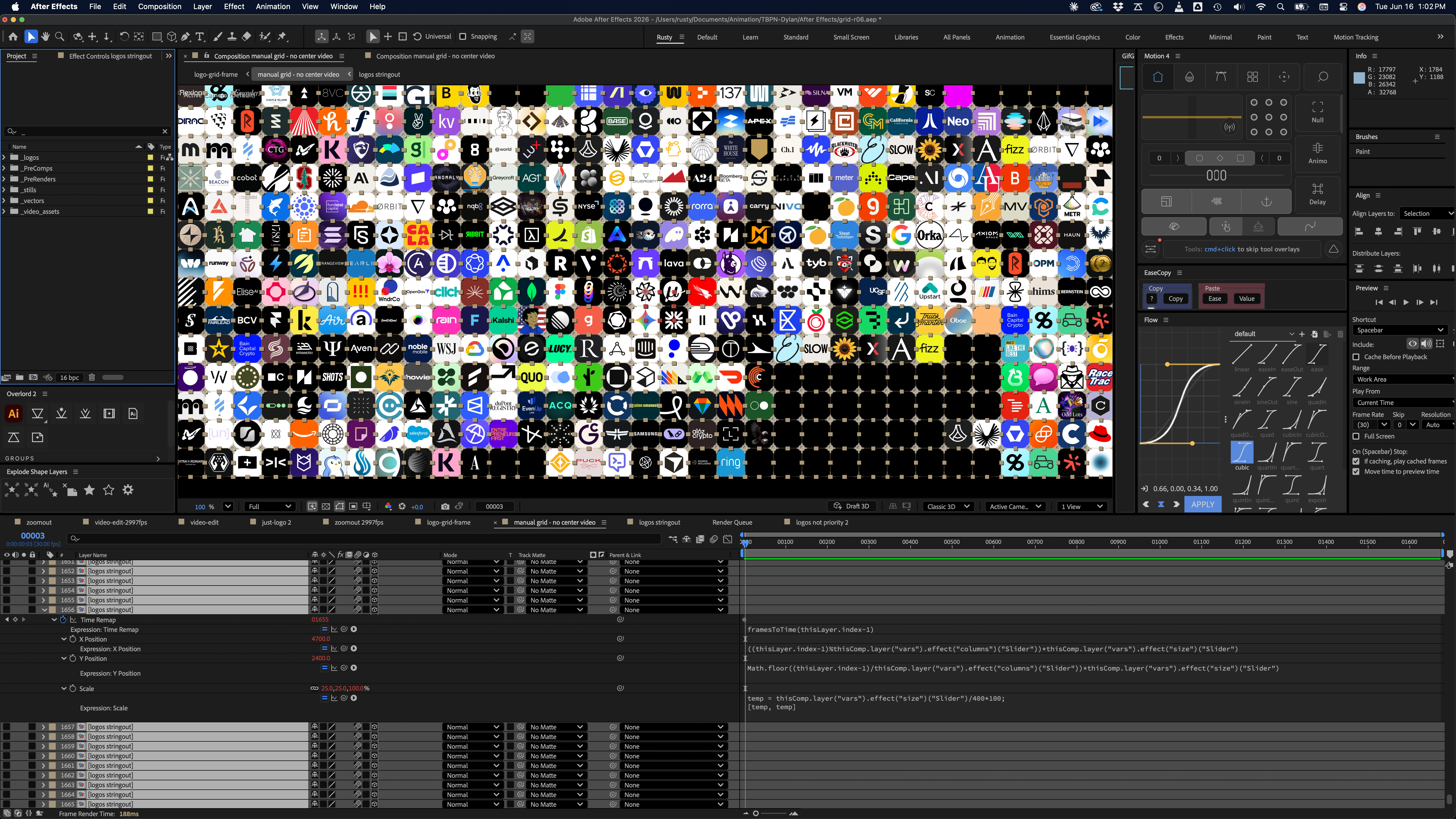 Logo Zoom-Out Grid